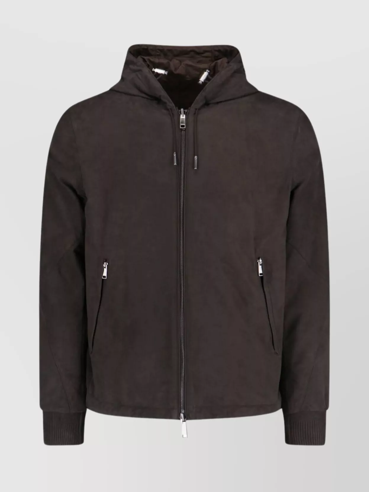 Zegna Hooded Sweatshirt With Drawstring And Pockets