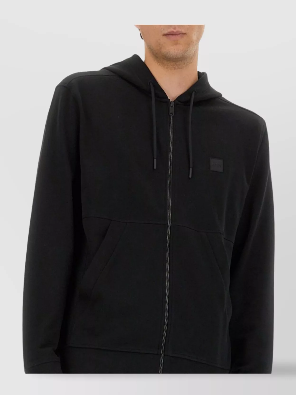 Boss Hooded Kangaroo Pocket Sweater