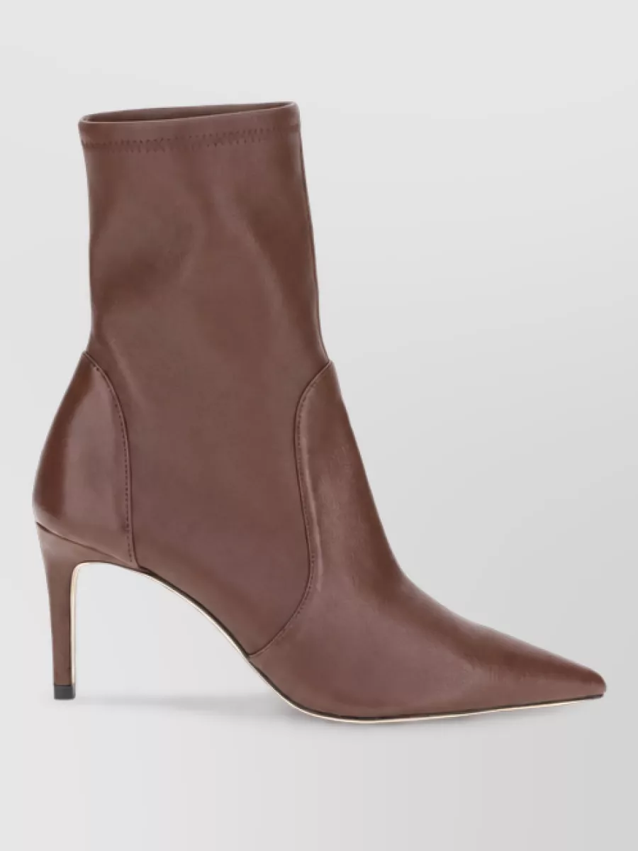 Stuart Weitzman Leather Ankle Boots
