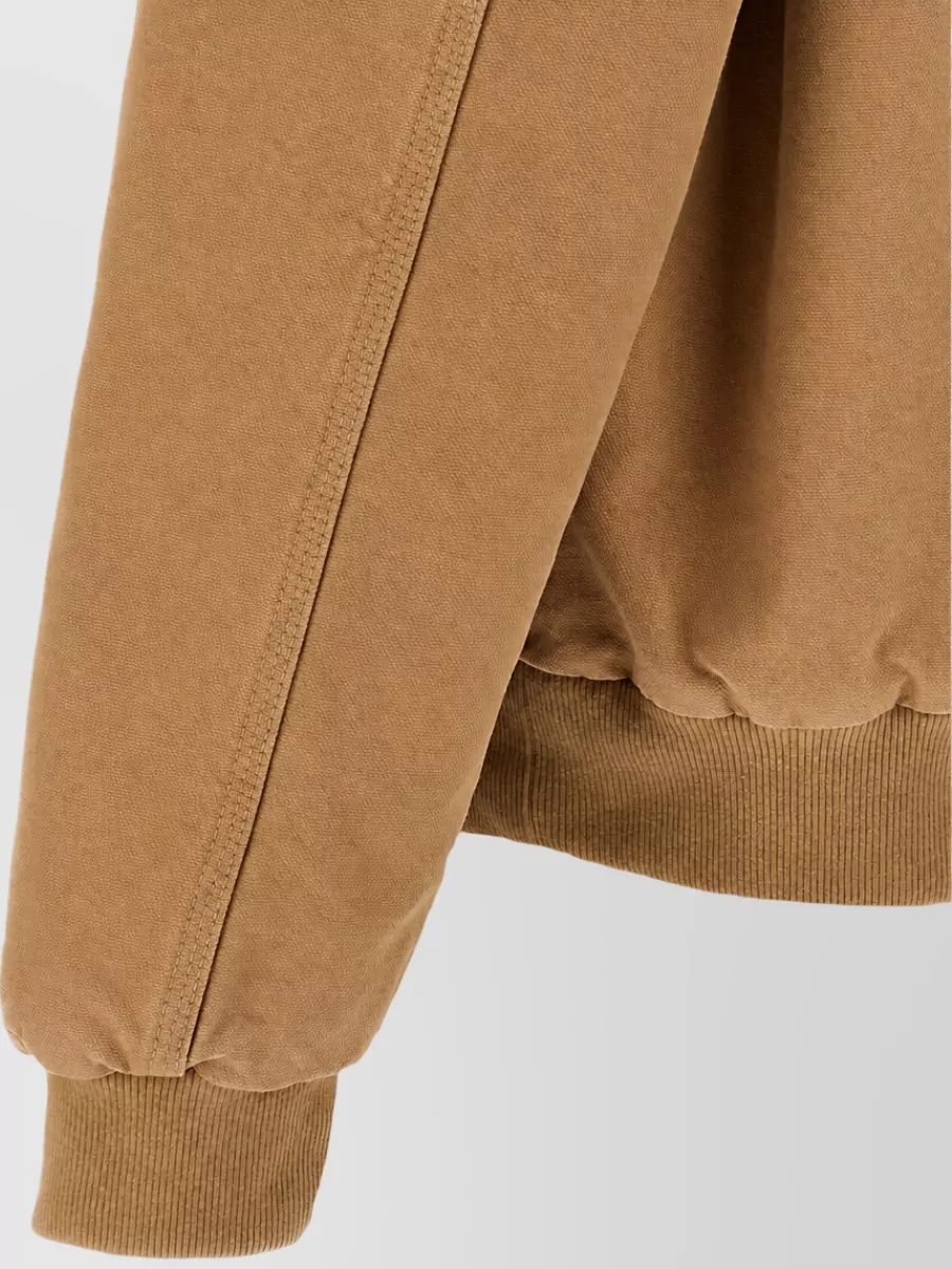Carhartt Wip Cotton Quilted Single-Breasted Jacket