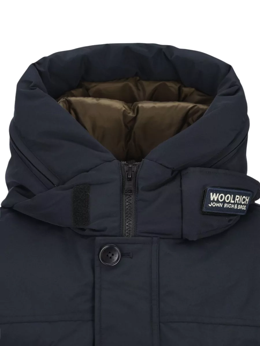 Woolrich Down Quilted Hooded Parka Jacket