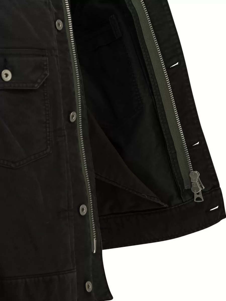 Sacai Padded Cotton Single Breasted Coat