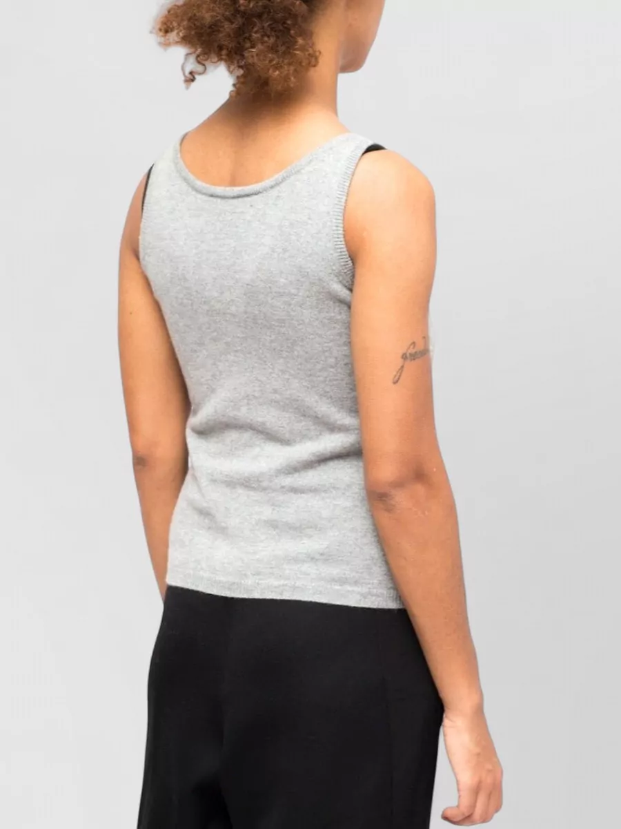 La Rose Cashmere Tank Top
