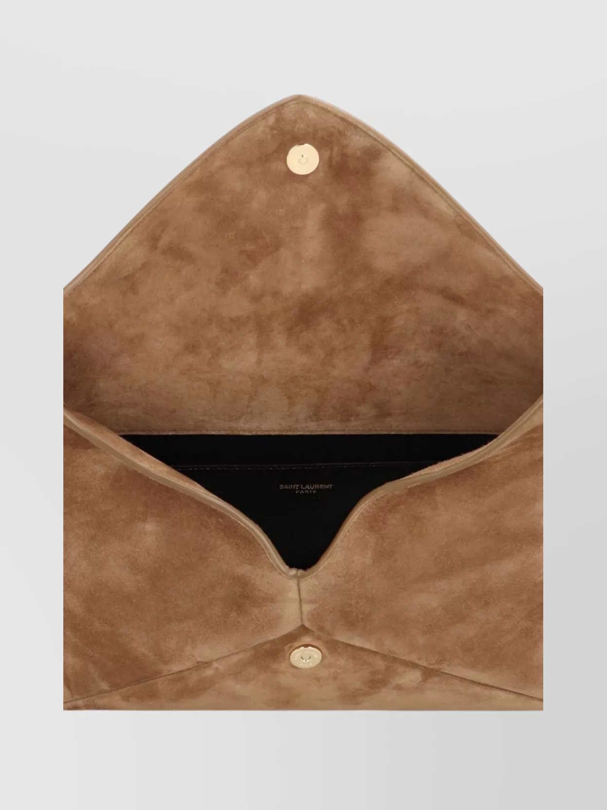 Saint Laurent Large Suede Envelope Pouch