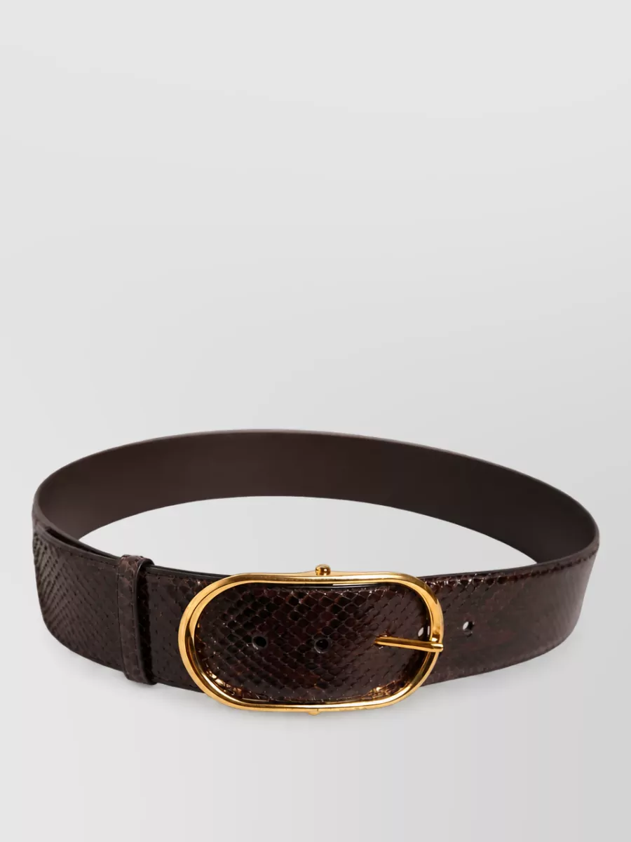 Dolce&Gabbana python leather belt