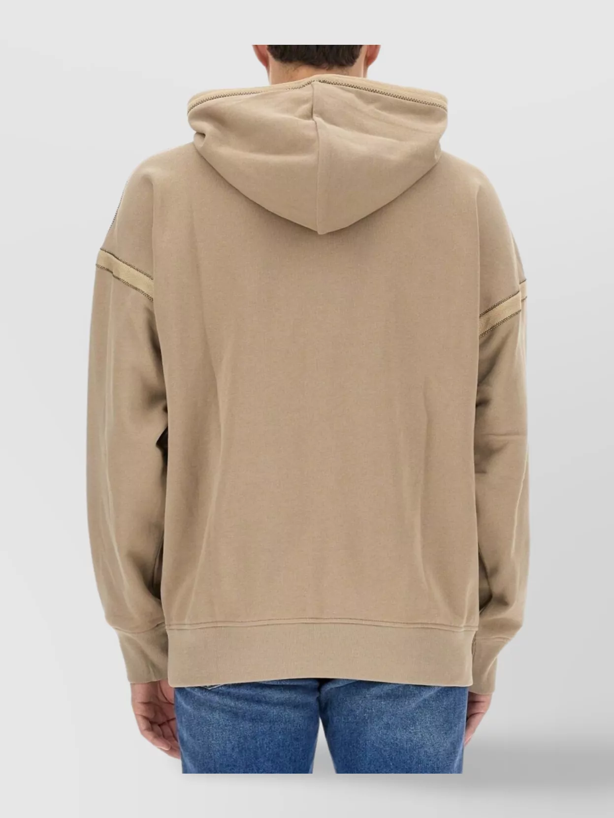 Helmut Lang Embroidered Logo Hooded Sweatshirt