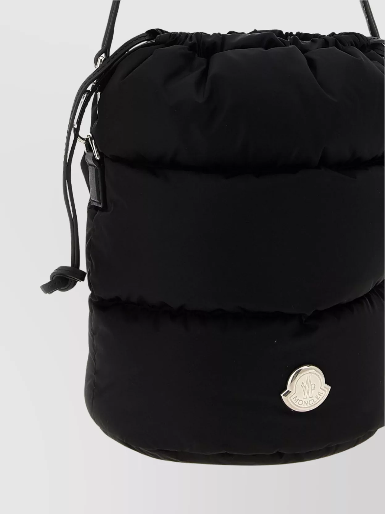 Moncler Quilted Bucket Bag Adjustable Strap