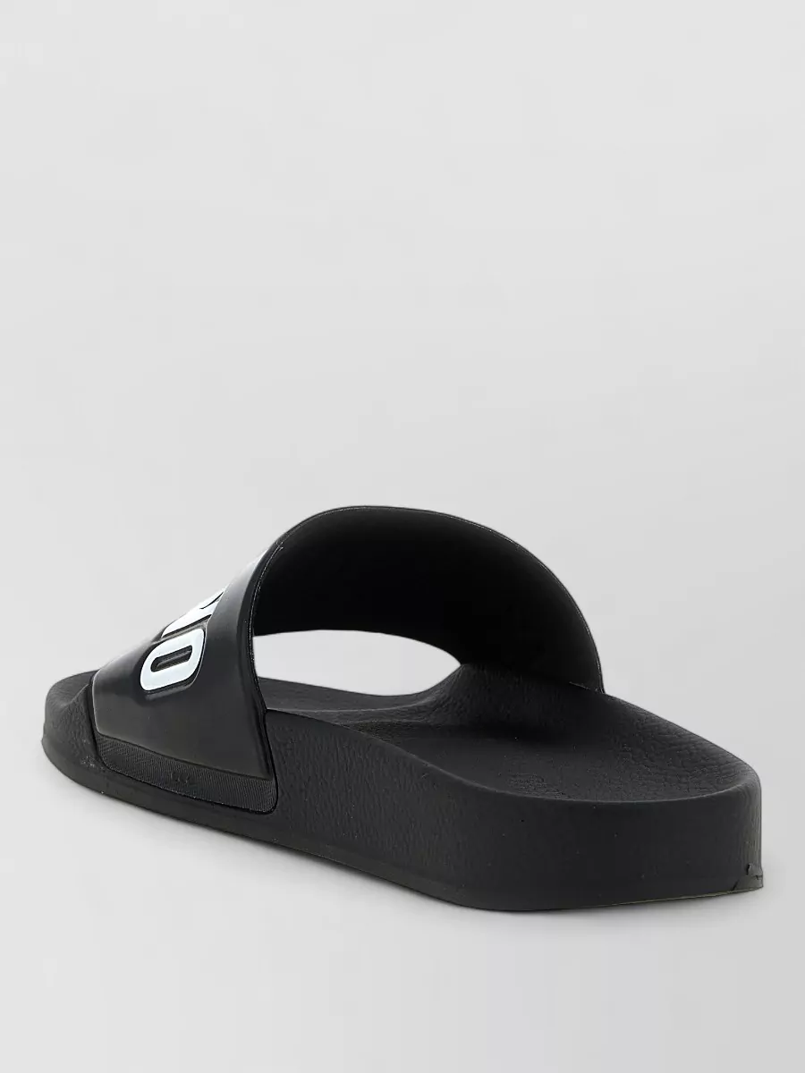 Moschino Logo Pool Slides
