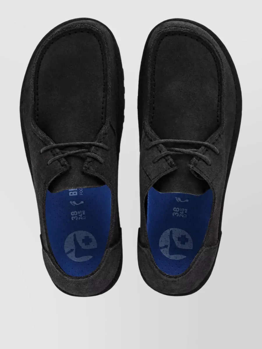 Birkenstock Suede Leather Lace-Up Sneakers