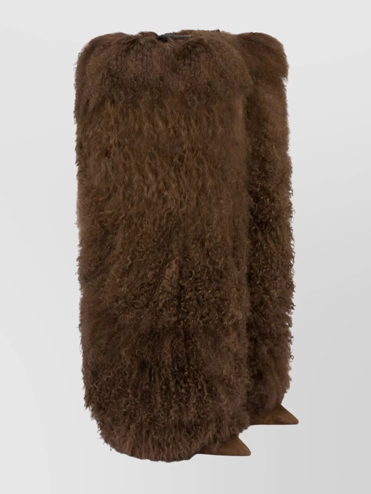 Paris Texas Knee High Stiletto Boot Fur