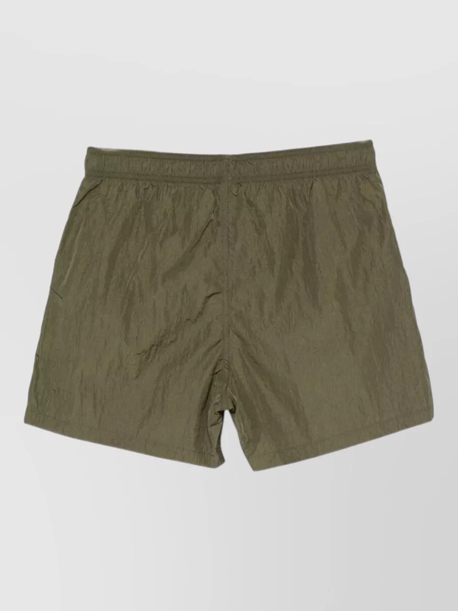 Emporio Armani Crinkled Drawstring Swim Shorts
