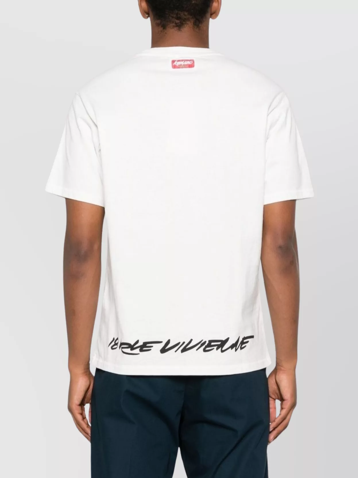 Kenzo Graphic Print Crew Neck T-Shirt