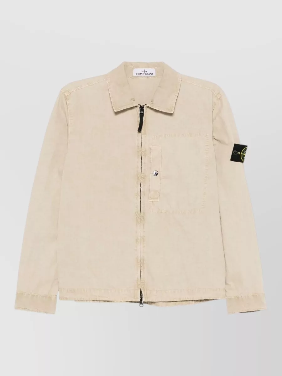Stone Island Cotton Shirt Jacket