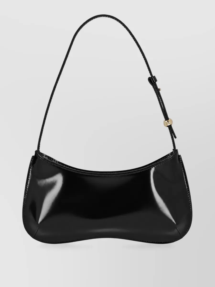 Jacquemus Le Bisou Leather Clutch Bag