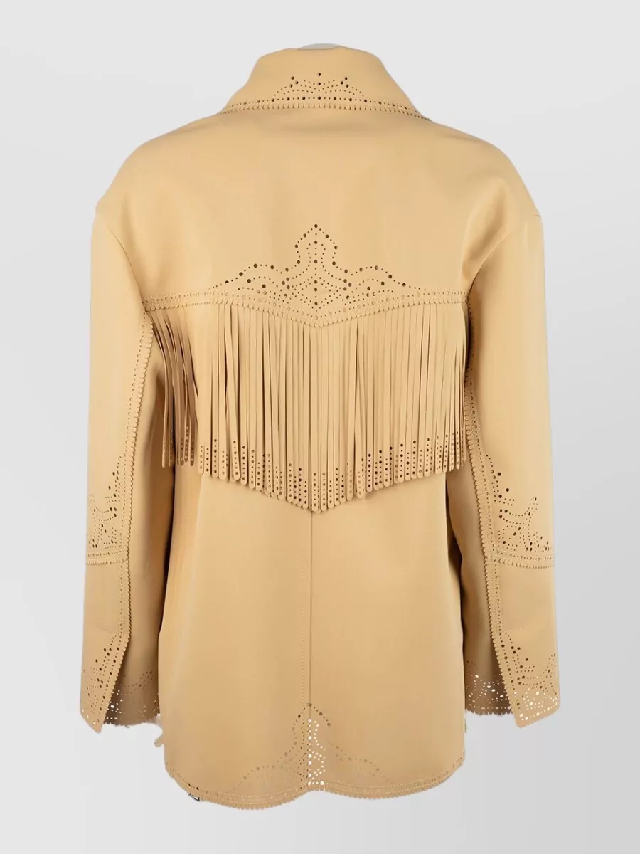 Ermanno Scervino Single Breasted Coat