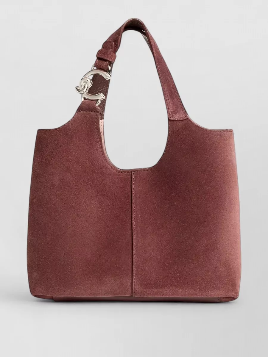 Coccinelle suede shoulder bag
