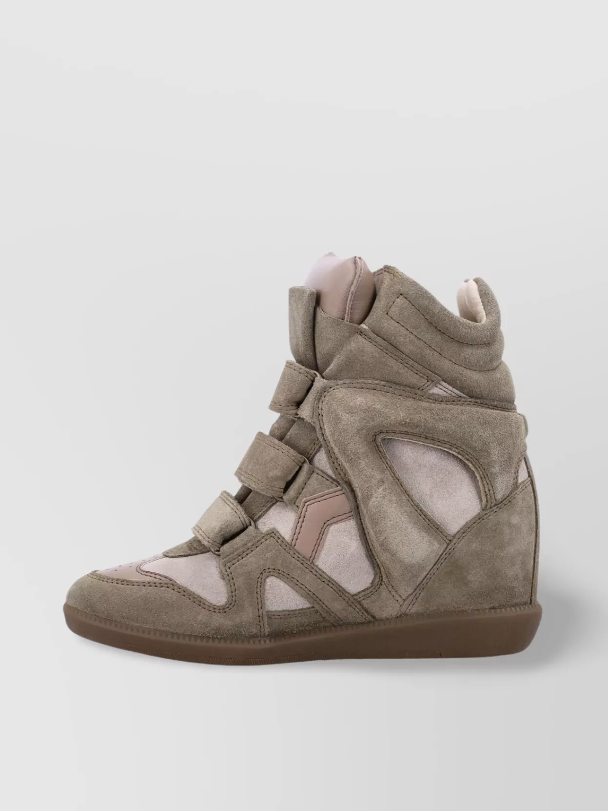 Isabel Marant Hidden Heel High Top Sneakers