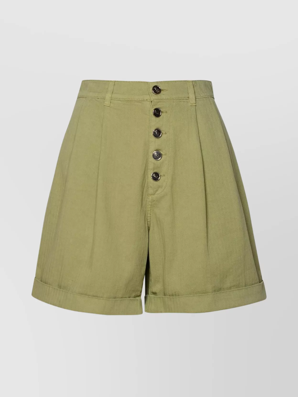 Shop Etro Cotton Shorts Back Pockets