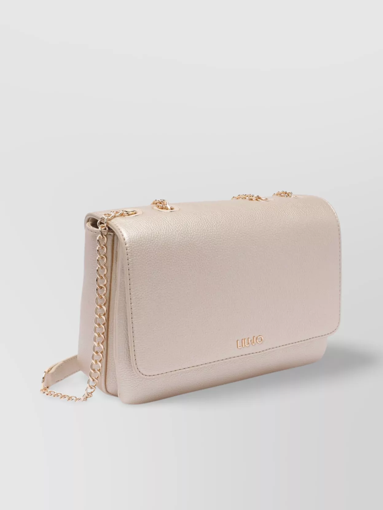 Liu •jo Crossbody Textured Shoulder Bag Chain Strap