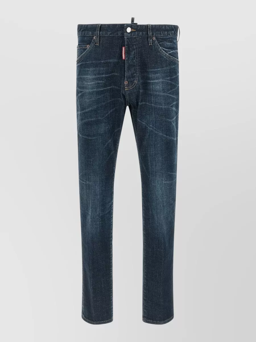 Dsquared2 Denim slim-fit straight-leg jeans