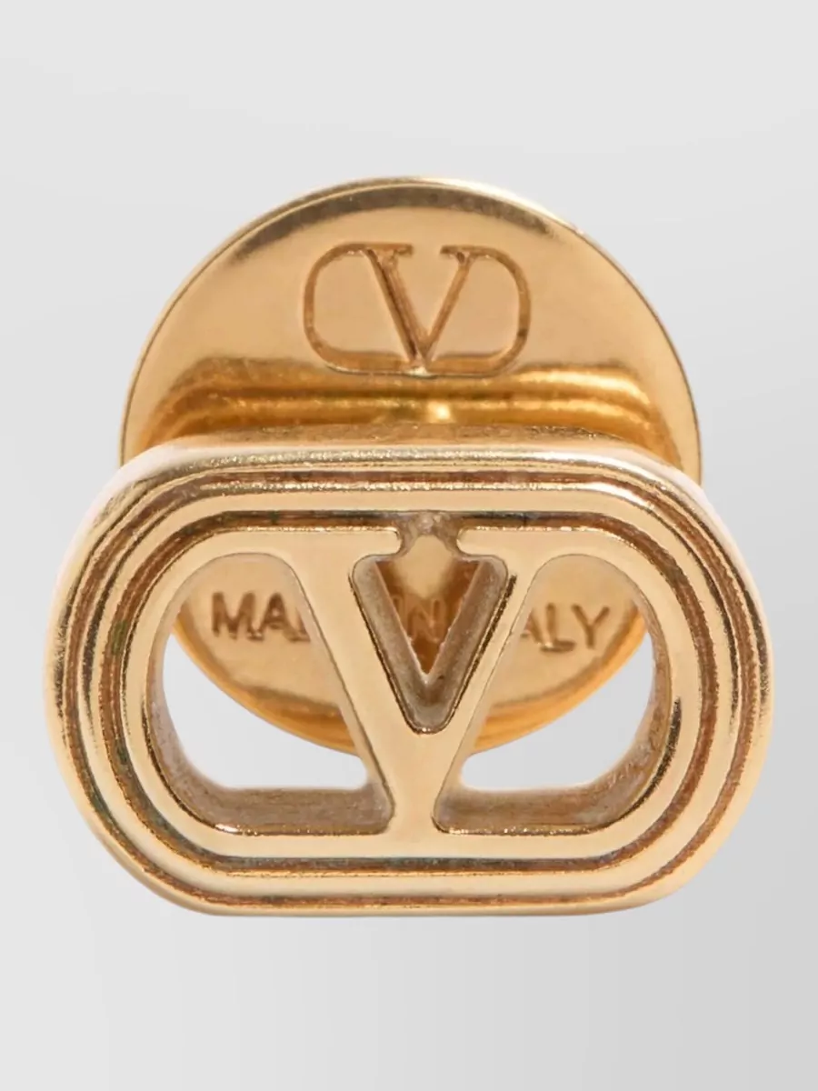 Valentino Garavani Metal Ovalette Earrings