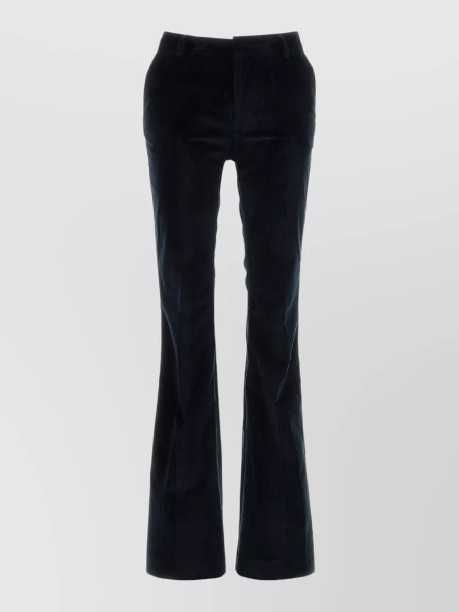 Pt Torino corduroy flared trousers