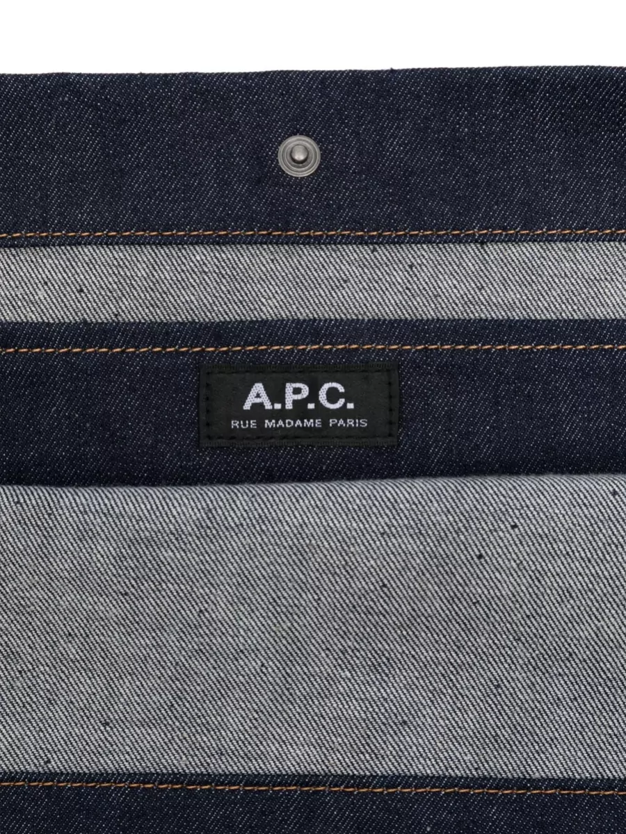 A.p.c. Na Denim Shoulder Bag