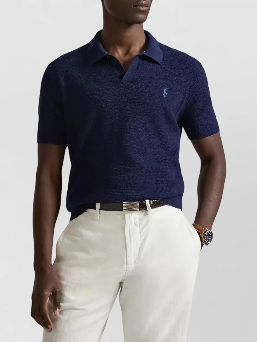 Polo Ralph Lauren Short-Sleeve Ribbed Polo Shirt