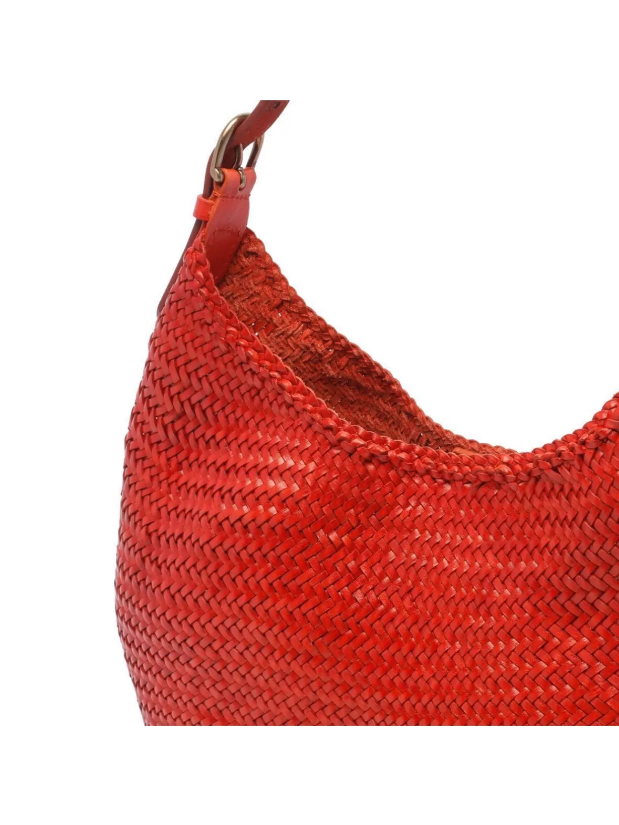 Dragon Diffusion Woven Texture Shoulder Bag