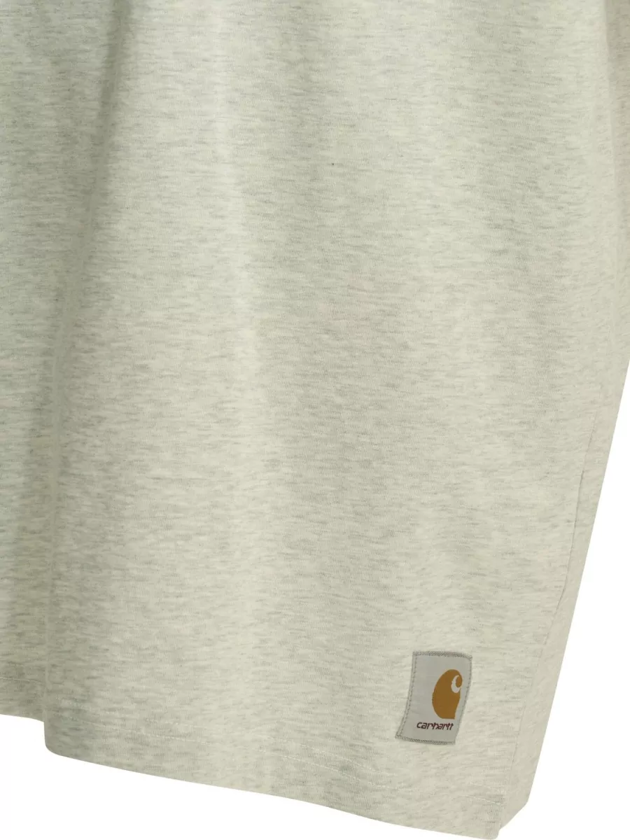 Carhartt Wip Cotton Logo Crew-Neck T-Shirt