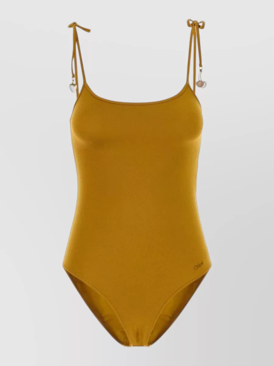 Chloé scoop-neck swimsuit