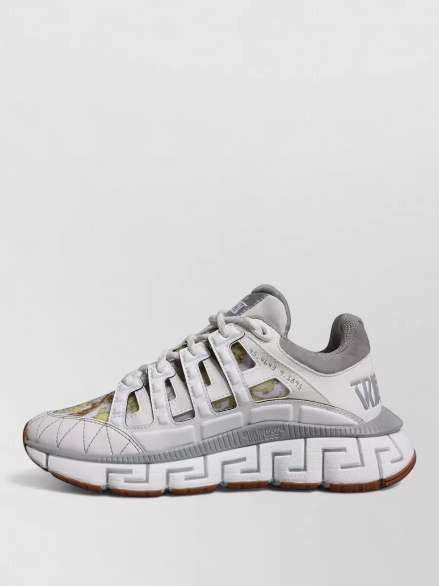 Versace Barocco Print Low-Top Sneakers
