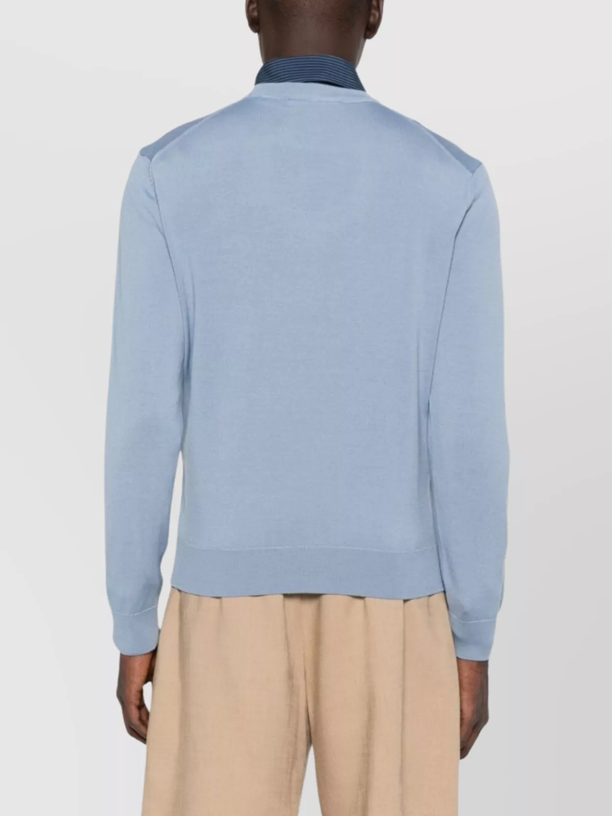 Maison Kitsuné Fox Head Wool Crewneck Jumper