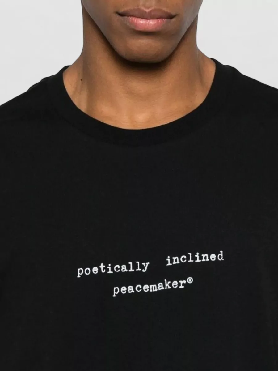 Oamc Cotton Printed Loose Fit T-Shirt