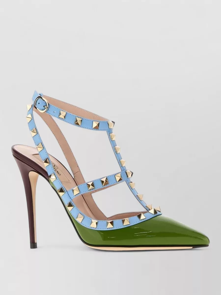Valentino Garavani leather rockstud pumps