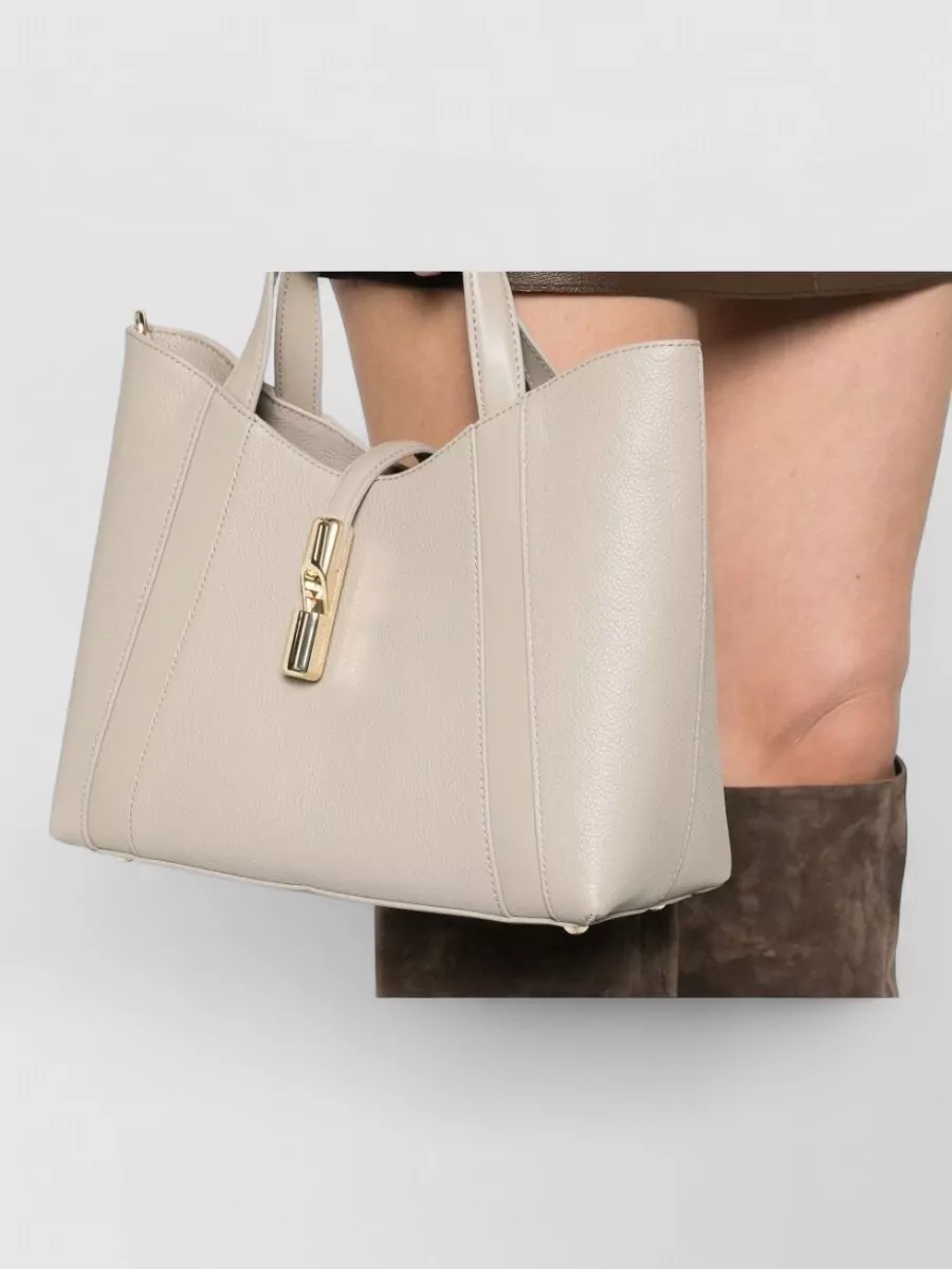 Furla 1927 Leather Tote Bag