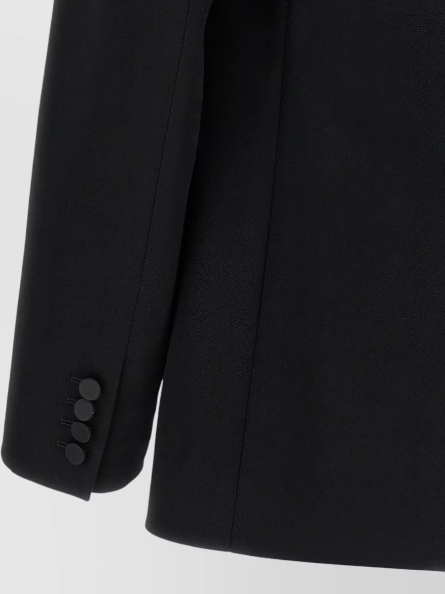 Saint Laurent Wool Single-Breasted Blazer