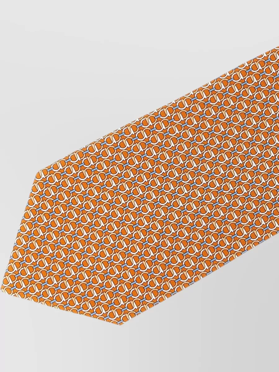 Ferragamo Silk Intreccio Tie