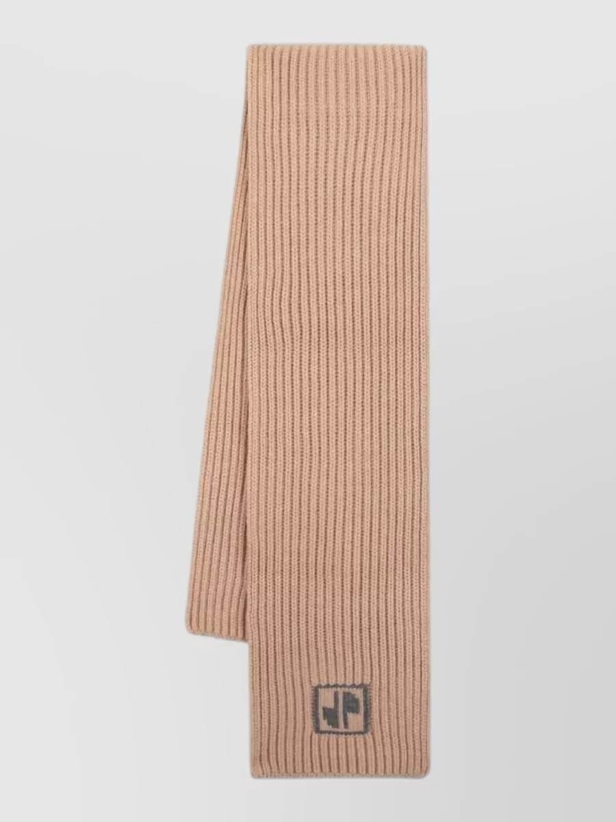Patou wool scarf