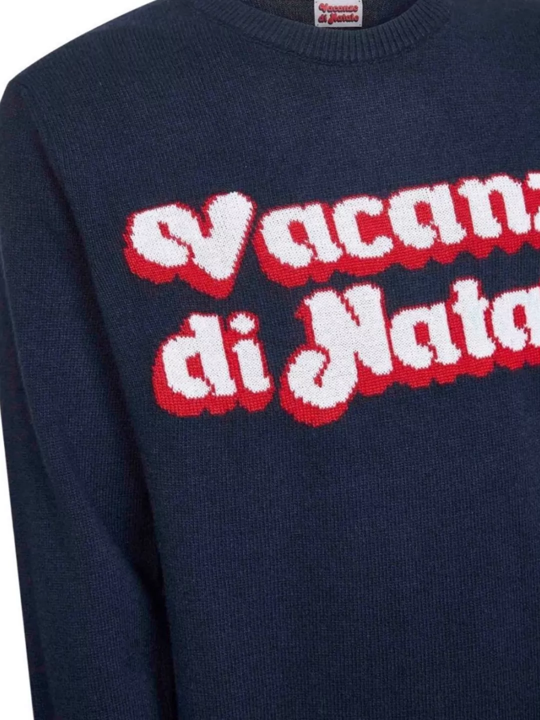 Mc2 Saint Barth Graphic Crew Neck Sweatshirt Jacquard