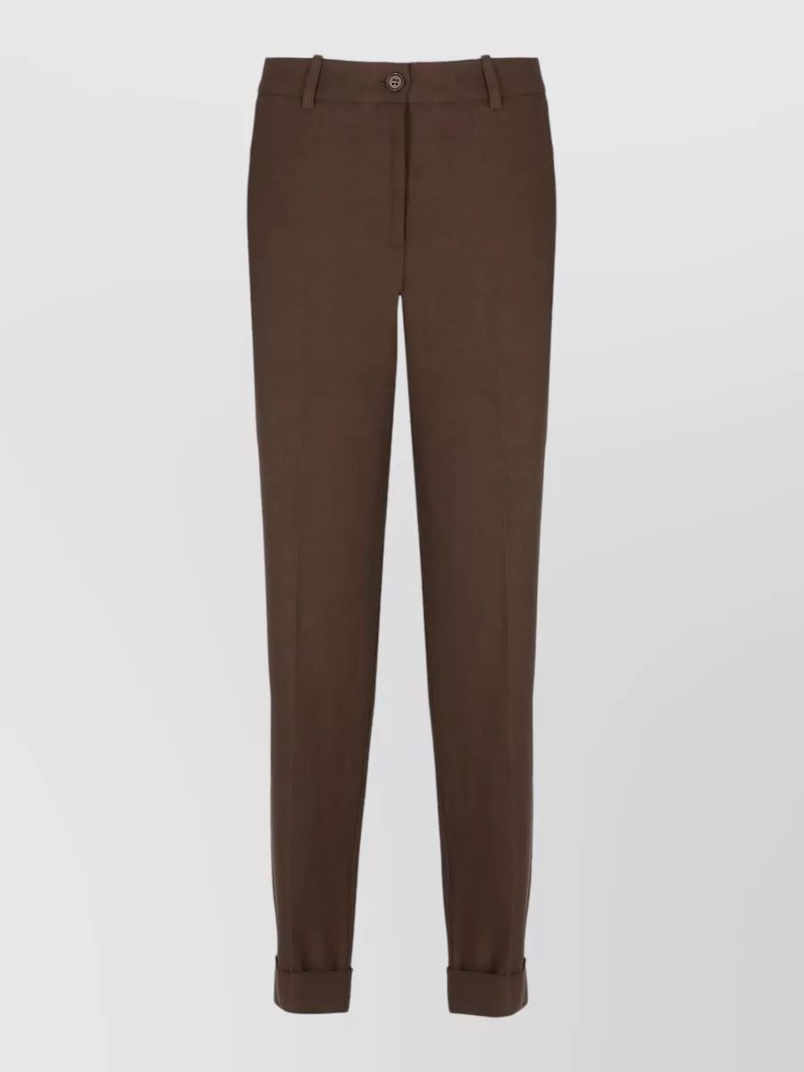 Parosh straight-leg tailored trousers
