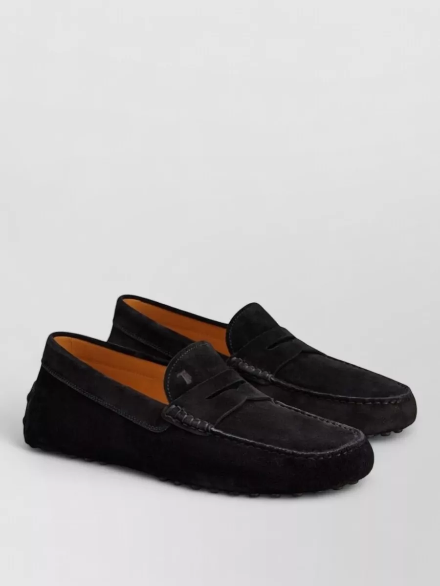 Tod's Leather Lace Up Loafers