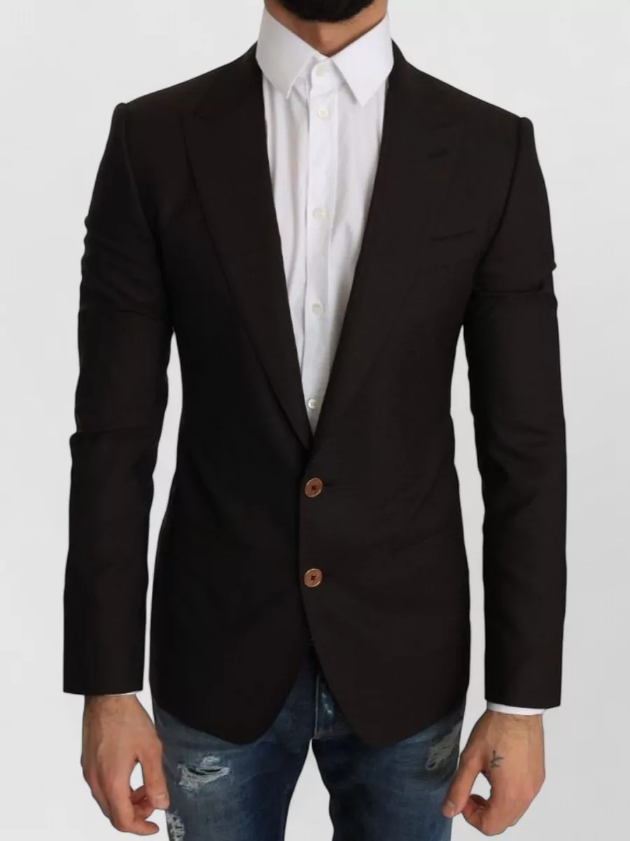 Dolce&Gabbana virgin wool classic-fit blazer