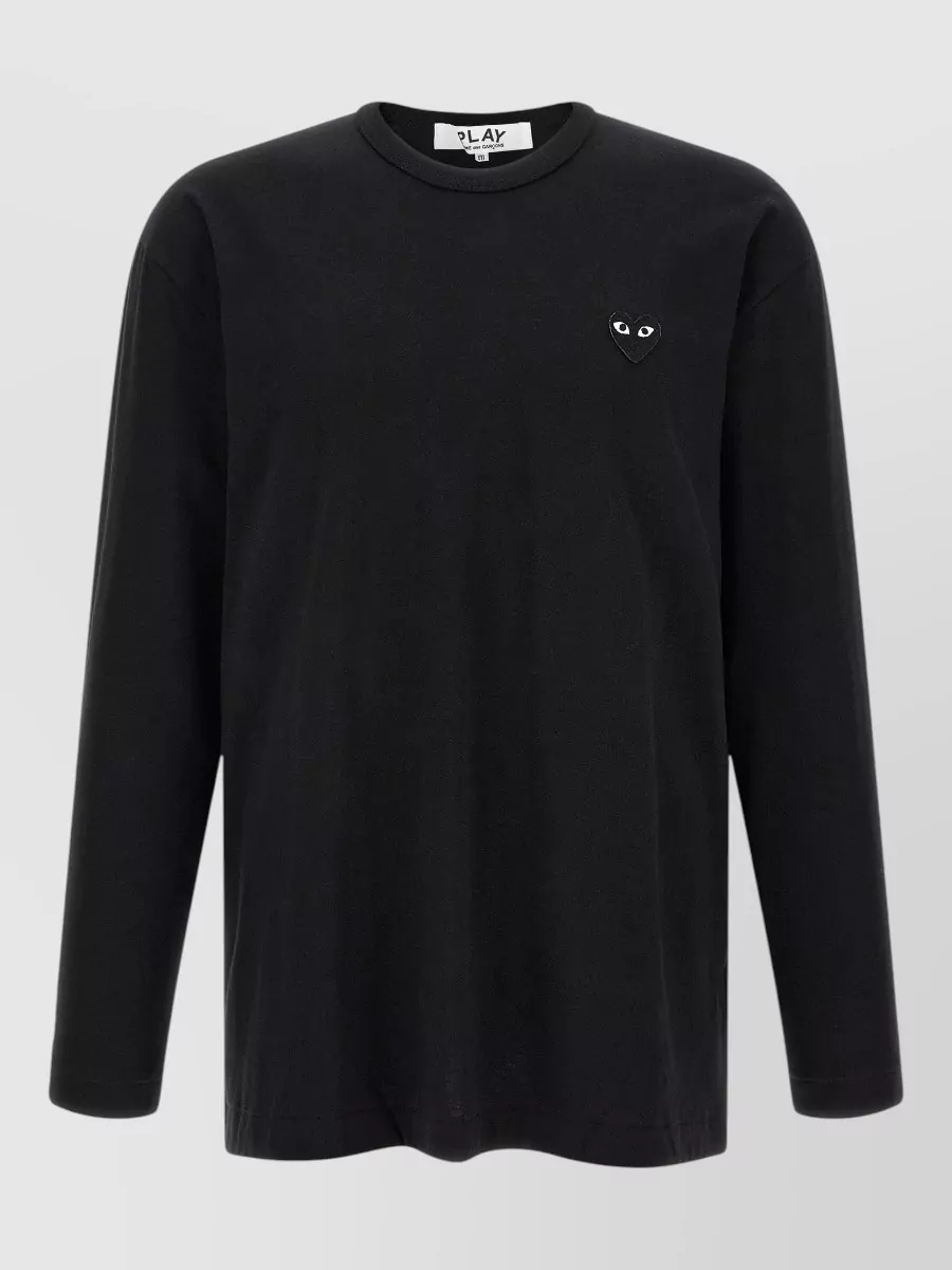 Comme des Garçons Play cotton long-sleeve t-shirt