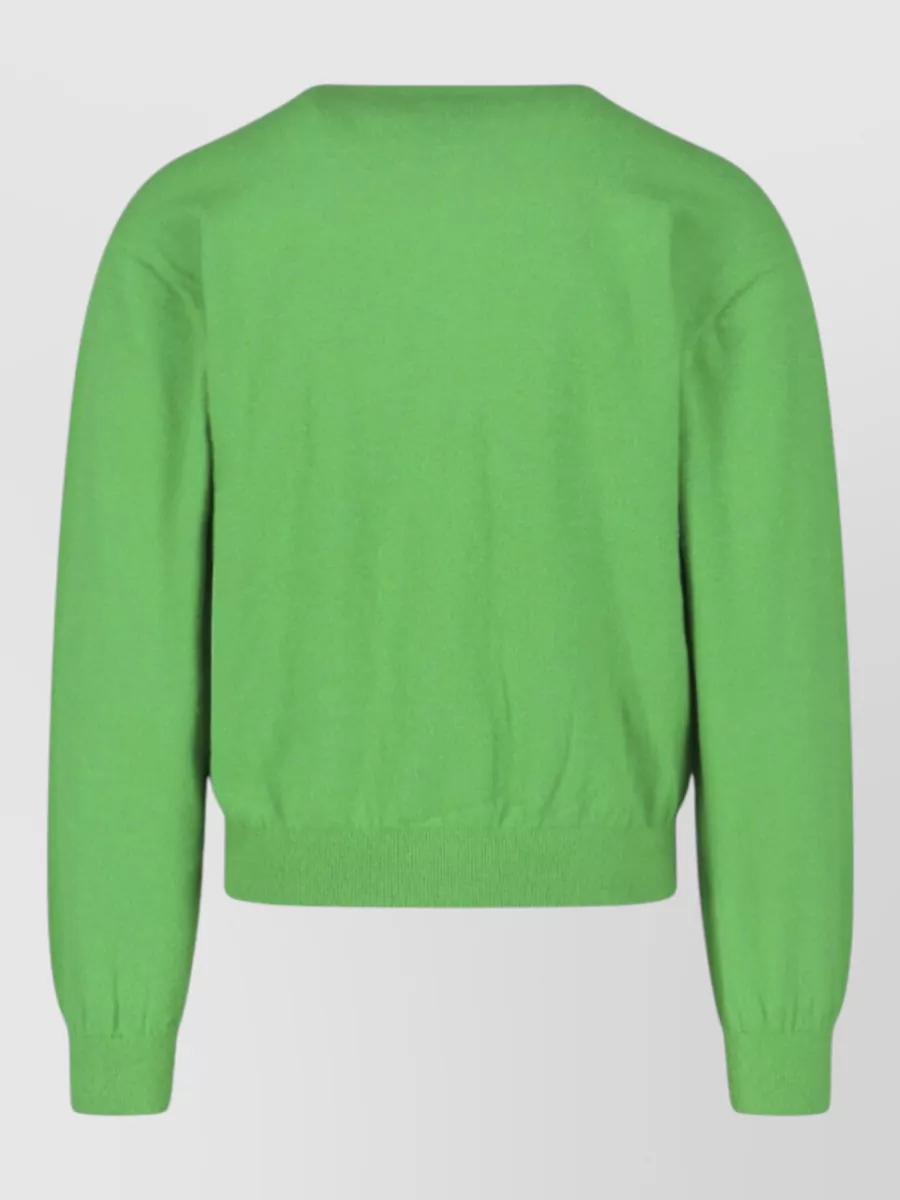 Auralee Cashmere Crewneck Cardigan