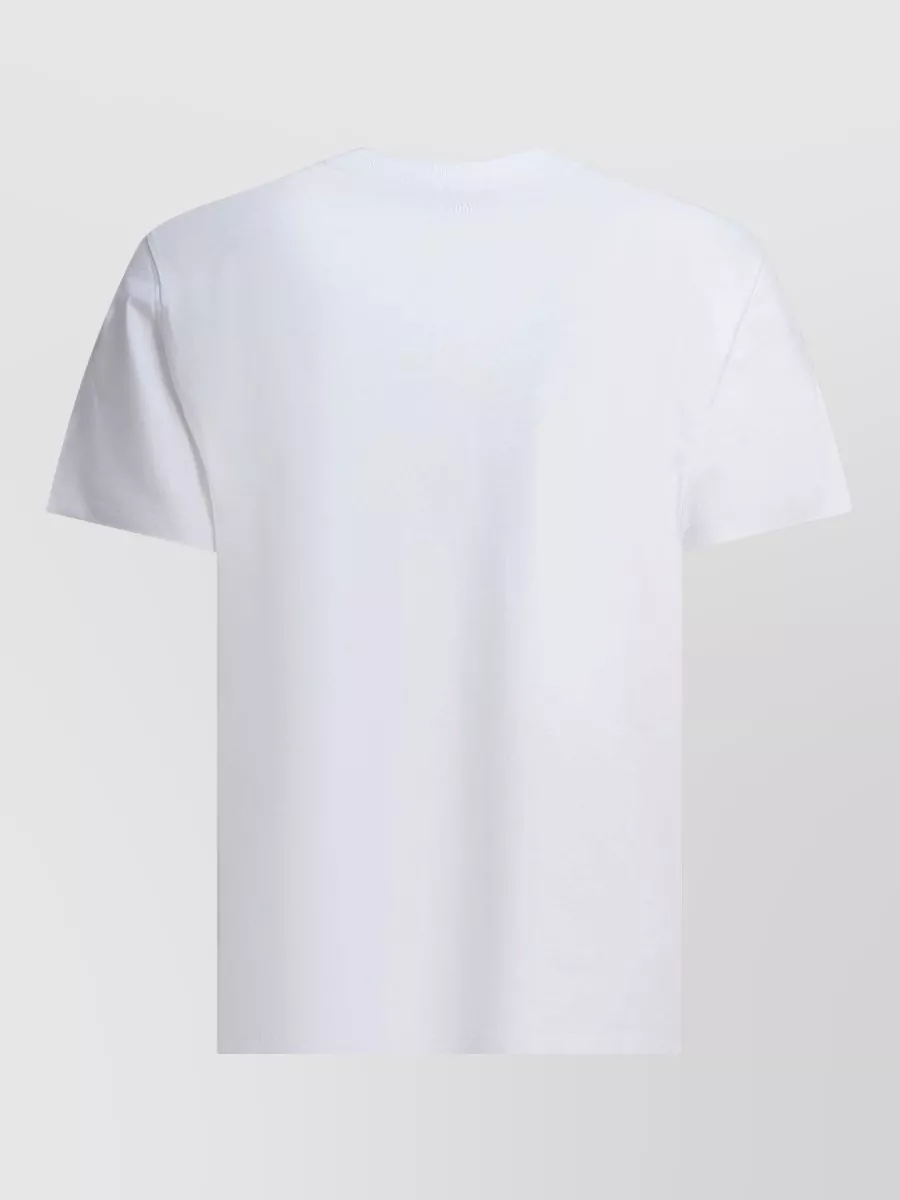 Ami Paris Organic Cotton Crewneck T-Shirt