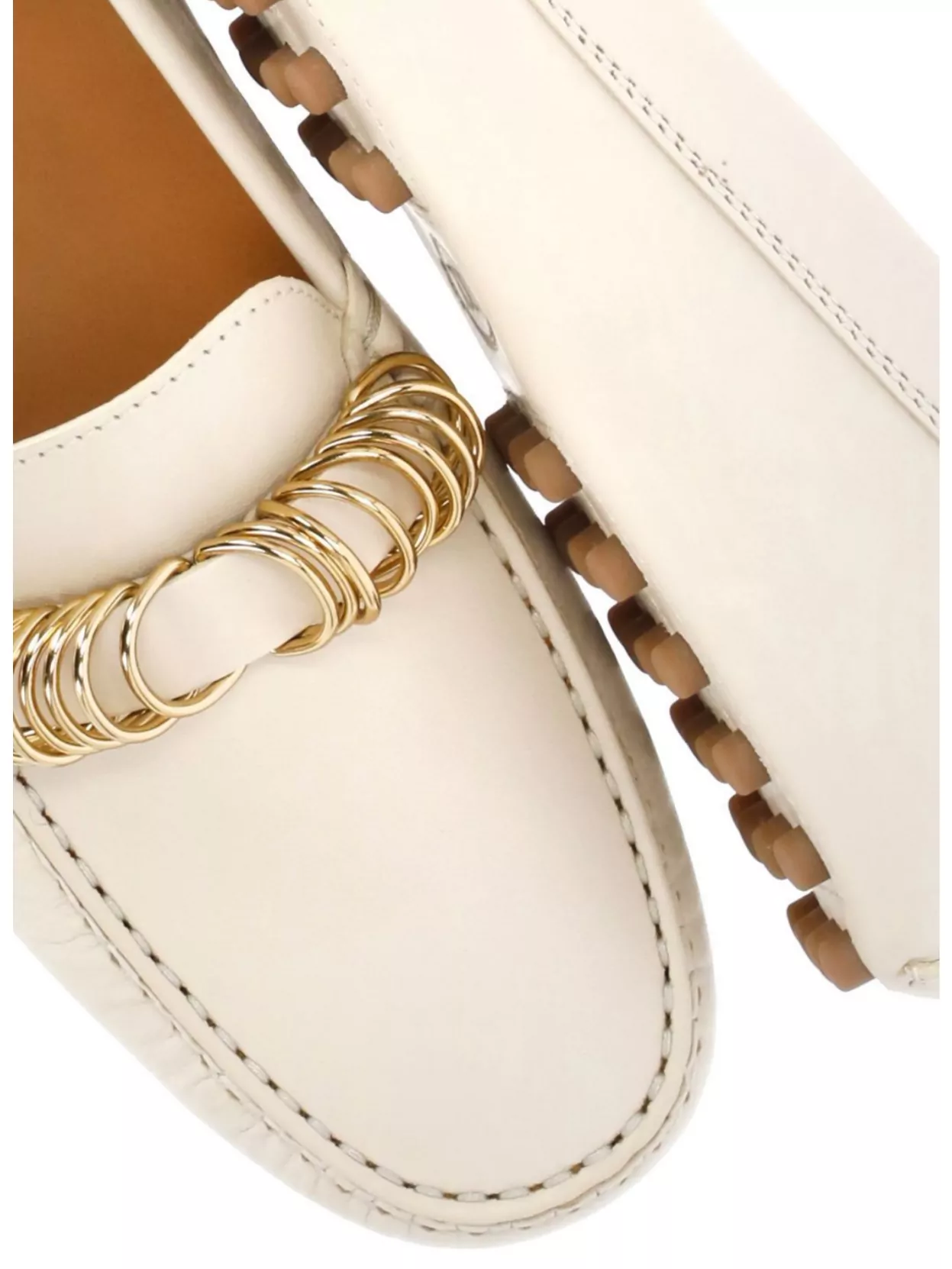 Tod's Chain And Metal Detail Loafers