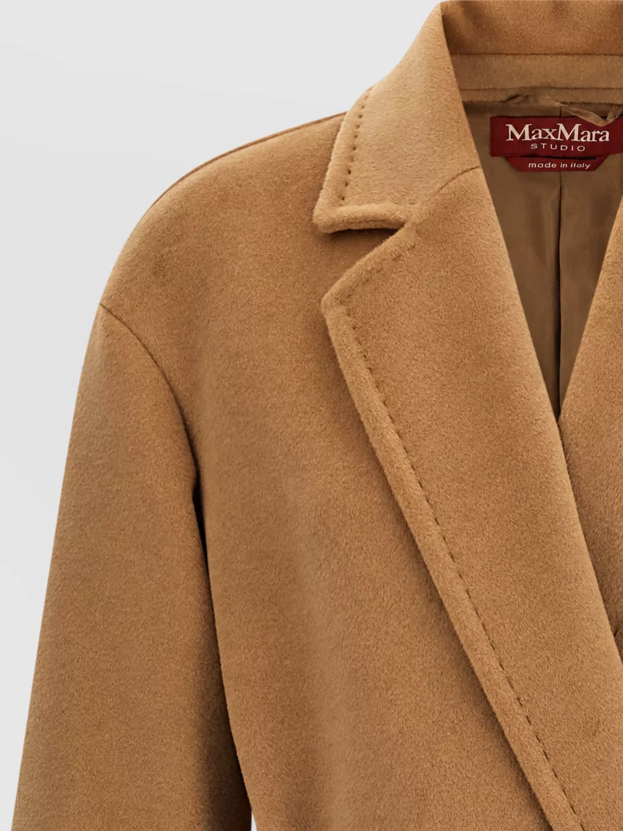 S Max Mara Wool Belted Coat