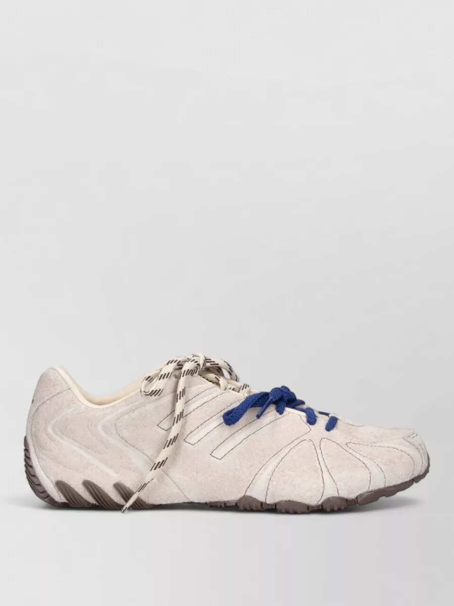 Adidas Leather Low-Top Lace-Up Sneakers