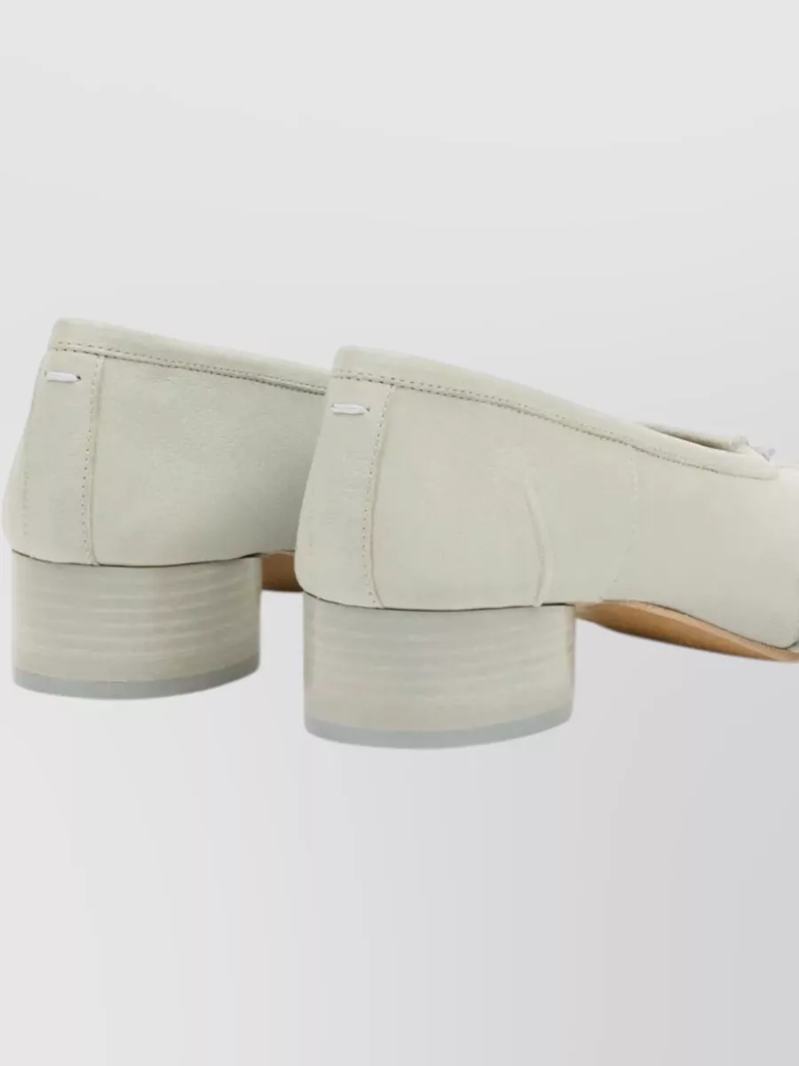 Maison Margiela Leather Tabi Ballerina Pumps